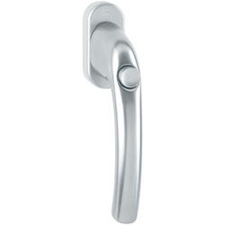 Hoppe Atlanta Aluminium Fenstergriff Druckknopf F9 Stahl 0530SV//U26 7//40 mm