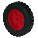 Rad, Rad Ø 146mm, PVC schwarz, Radb. 32mm, Nabenl. 34mm, Gleitlager, Radk. Kunststoff, Tragkr. 35kg Nr. A75.146