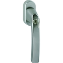 HOPPE Brugge Fenstergriff Alu F1 Secu 100+Secustik abschließbar 