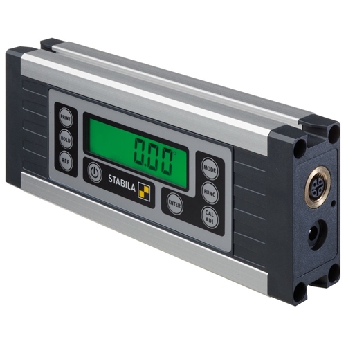 STABILA Elektronischer Neigungsmesser TECH 1000 DP 17 5cm 1 Digital-Display Messbereich: 0°-360° RS-485-Schnittstelle Steckernetzteil