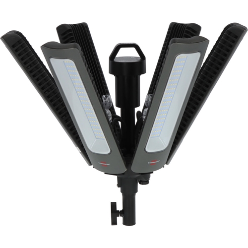 Brennenstuhl Professional 360° LED Strahler R42050 BT mit 300W (LED Baustrahler 42000lm mit 6 individuell einstellbaren Strahlern mit