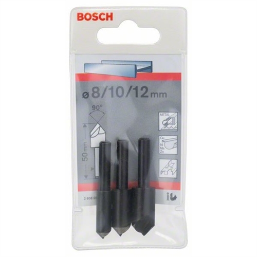 Bosch 3-tlg. Kegelsenker-Set 6-8mm Nr. 2608596667
