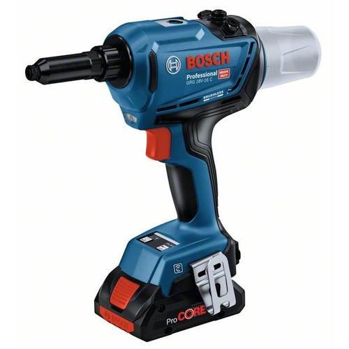 Bosch Akku-Nietpistole GRG 18V-16 C: 2 x Akku ProCORE18V 4.0Ah L-BOXX Nr. 06019K5001