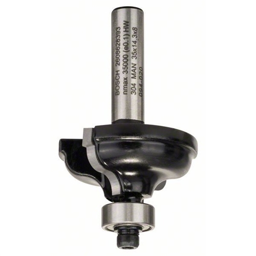 Bosch Kantenformfräser A 8mm R1 4 8mm B 11mm L 14 3mm G 57mm Nr. 2608628393