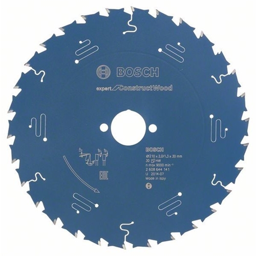 Bosch Kreissägeblatt EXPERT for Construct Wood 210x30x2 0mm 30 Zähne Nr. 2608644141