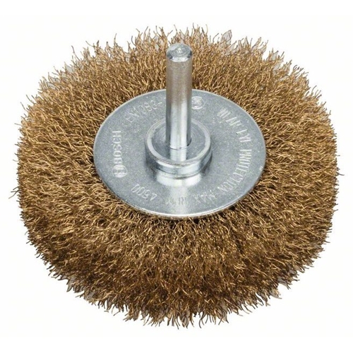 Bosch Scheibenbürste 75x0 2mm 16mm gewellter Draht vermessingt Nr. 2608622054
