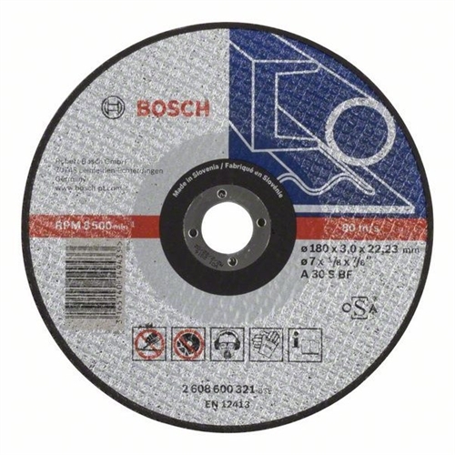 Bosch Trennscheibe gerade EXPERT for Metal A 30 S BF 180mm 3 0mm 1er-Pack Nr. 2608600321