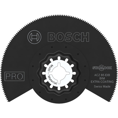 Bosch PRO ACZ 85 EIB Blatt für Multifunktionswerkzeuge 85mm (Inhalt 1 Pack = 10 Stück) Nr. 2608669087