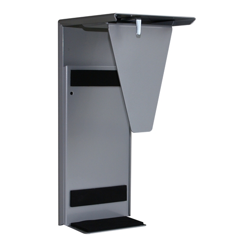 CPU Halter Höhe: 250- 460mm Breite: 60-190mm Tiefe: 142mm max. Belastung: 15kg RAL 9006 weißaluminium Nr. CPU.08