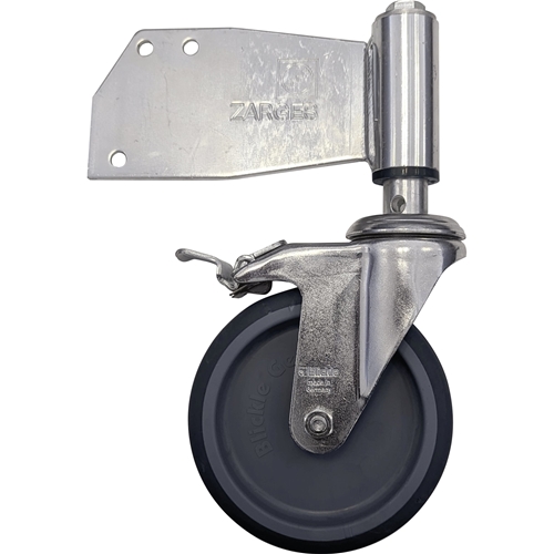 Zarges Federrolle 125mm 15kg mit Halterung mit Feststeller rechts Nr. 802199