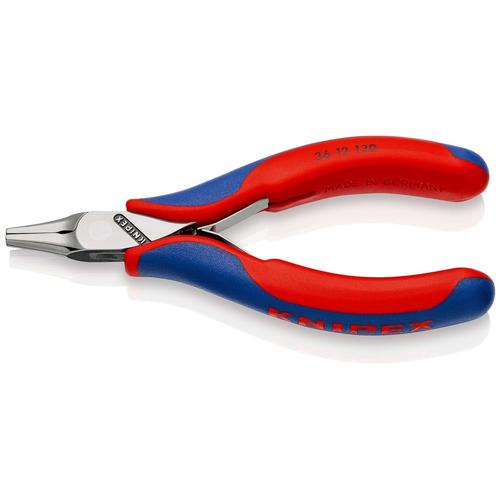 Knipex Elektronik-Bestückungszange mit Mehrkomponenten-Hüllen 130 mm Nr. 36 12 130