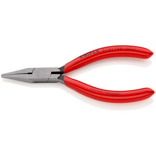Knipex Greifzange für Feinmechanik mit Kunststoff überzogen schwarz atramentiert 125 mm Nr. 37 21 125