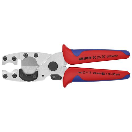 Knipex Rohrschneider für Verbund- und Schutzrohre mit Mehrkomponenten-Hüllen verzinkt 210 mm Nr. 90 25 20