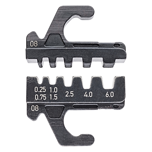 Knipex Crimpeinsatz für isolierte + unisolierte Aderendhülsen Nr. 97 39 08