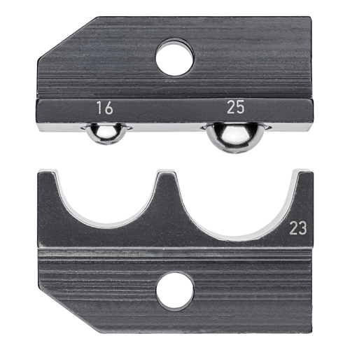 Knipex Crimpeinsatz für unisolierte Kabelschuhe + Kabelverbinder Nr. 97 49 23