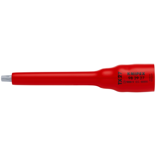 Knipex Steckschlüsseleinsatz 3/8 Zoll für TX27 123 mm Nr. 98 29 27