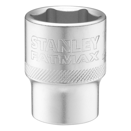 Stanley FatMax 1/2 Zoll 6-Kant Stecknuss 23mm mit MaxiDrive Profil Nr. FMMT17242-0
