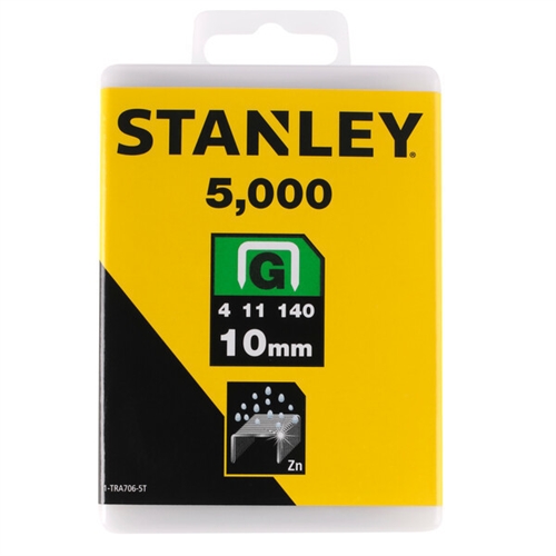Stanley Klammern Typ G 10mm 5000 St. für Elektro- u. Handtacker Typ G stabile Verp. Nr. 1-TRA706-5T