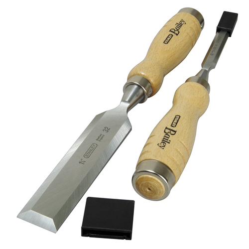 Stanley Stechbeitel Bailey Eschenholzheft mit Schlagring 12mm Nr. 2-16-385