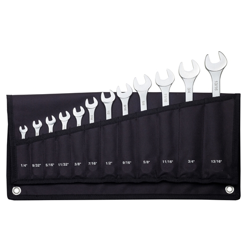 Proxxon SlimLine-Ring-Maulschlüsselsatz für zöllige Schraubengrößen (12-teilig) Nr. 23816