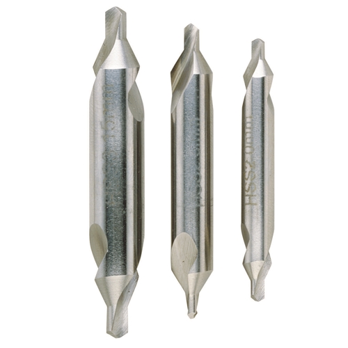 Proxxon Zentrierbohrersatz DIN 333 HSS 2 0-2 5-3 15mm (4-teilig) DIN 333 Nr. 24630