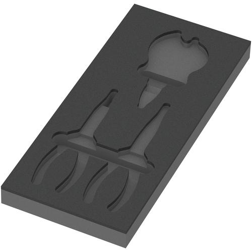 Wera Ersatzteil ohne Werkzeug 9881 Schaumstoffeinlage KNIPEX Zangen Set 2 Nr. 05137381001