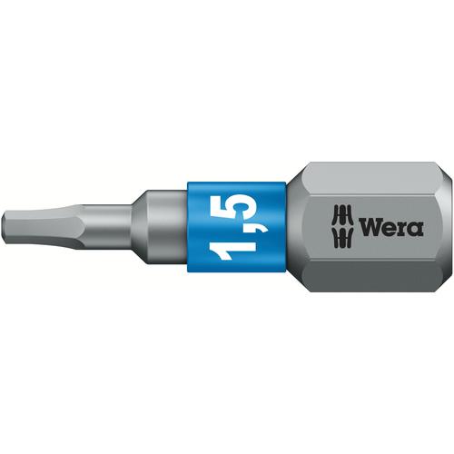 Wera Innensechskant Bit BiTorsion 840/1 BTZ Hex-Plus 1 5x25mm Nr. 05056680001