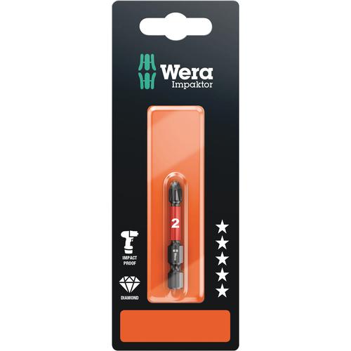 Wera Phillips-Recess Bit Impaktor 851/4 IMP DC PH 2x50mm SB Nr. 05073956001