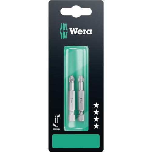 Wera Phillips-Recess Bit Torsion 851/4 TZ PH 2x50mm SB Nr. 05134381001