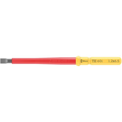 Wera VDE Wechselklinge für Schlitzschrauben Kraftform Kompakt VDE 60 i 1 2x6 5x157mm TIE Nr. 05006505001