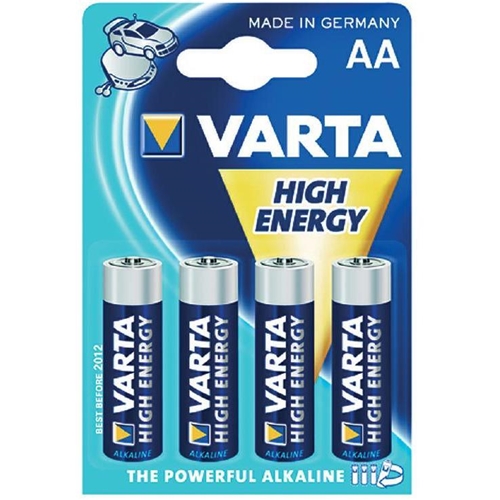 Batterie High Energy Mignon AA 1 5 V a 4 Stück (Varta)