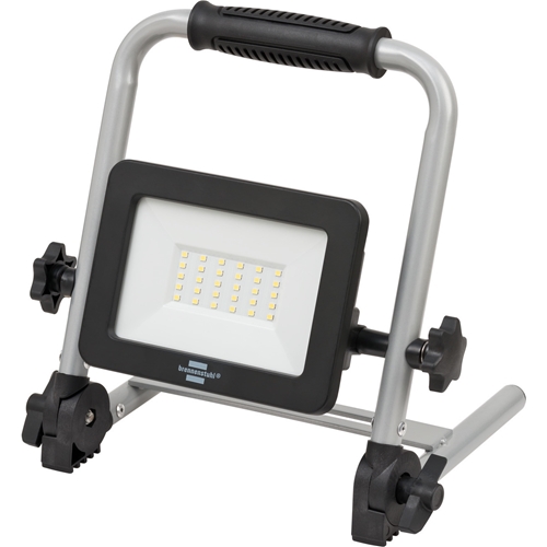 Brennenstuhl LED Akku Baustrahler EL 2000 MA (20W 6000K 2150lm IP54 LED Arbeitsstrahler mit Powerbank-Funktion 6h Leuchtdauer) Nr. 1171960205