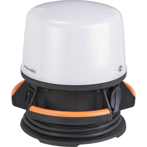Brennenstuhl professionalLINE LED Arbeitsleuchte 360° ORUM 5050 M / LED Baustrahler für den ständigen Einsatz außen IP54 (47W 5800lm 5m