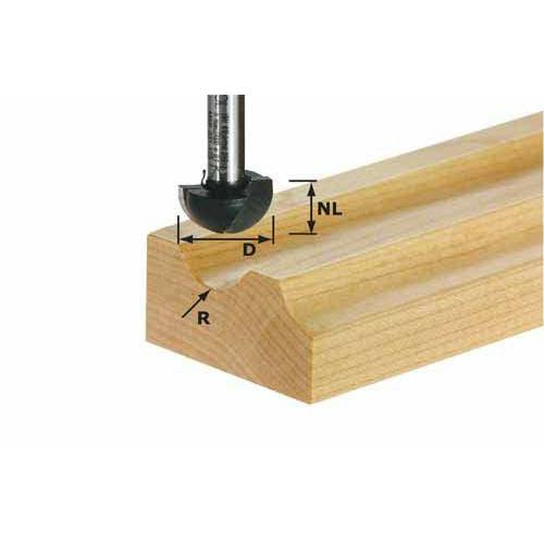 Festool Hohlkehlfräser HW S8 R4 Nr. 490983