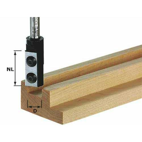 Festool Nutfräser-Wendeplatten HW S8 D10/25 WP Z1 Nr. 491079