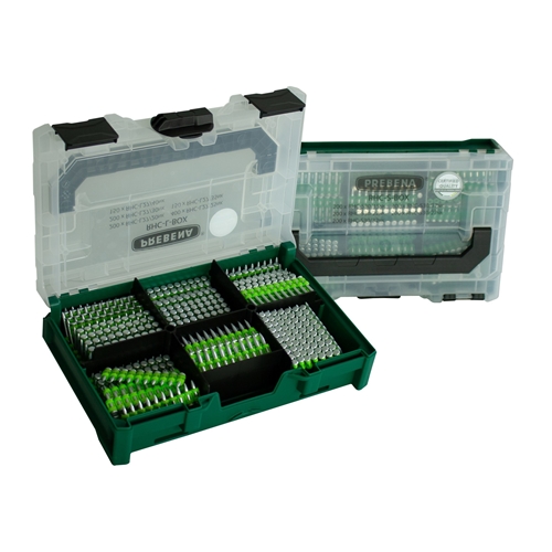 PREBENA RHC-S-BOX Stahl-Betonnägel verzinkt strong (Inhalt VE: 1200 Stück)