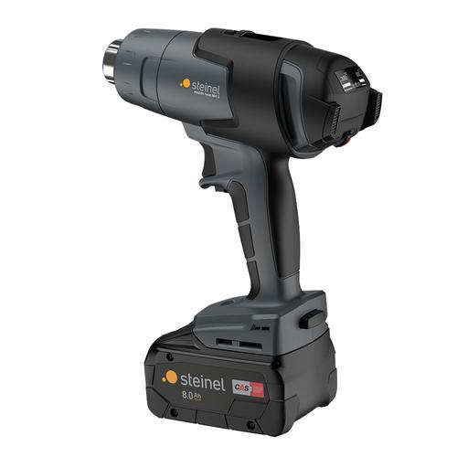 Steinel Akku-Heißluftgebläse MobileHeat 3 inkl. 8 0 Ah Akku und Ladegerät Nr. 066604