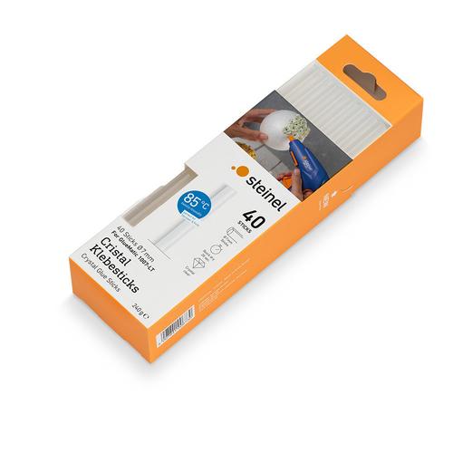 Steinel Klebesticks Cristal Ø 7mm LowTemp (LT) 40Stk. (240g) Nr. 090036