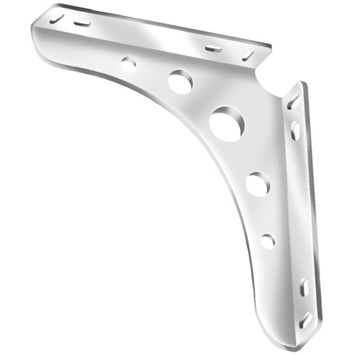 griffbereit24 - Delta-Line Konsole 300x300mm Stahl matt Nr 