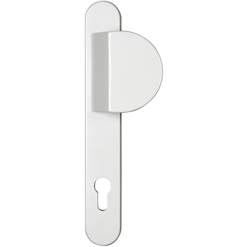 Außengriffschild London PZ 92 RAL9016 verkehrsweiß