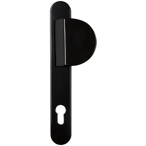 Außengriffschild London PZ 92 RAL8077 dunkelbraun