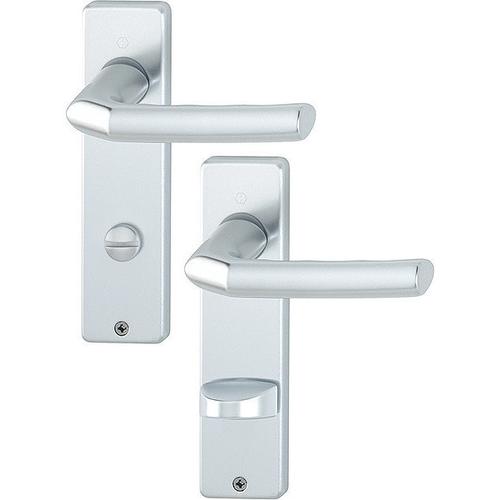 Bad/WC-Garnitur Birmingham 1117/202KP BAD mit Kurzschild F1 Alu Natur duranorm Nr. 2566358