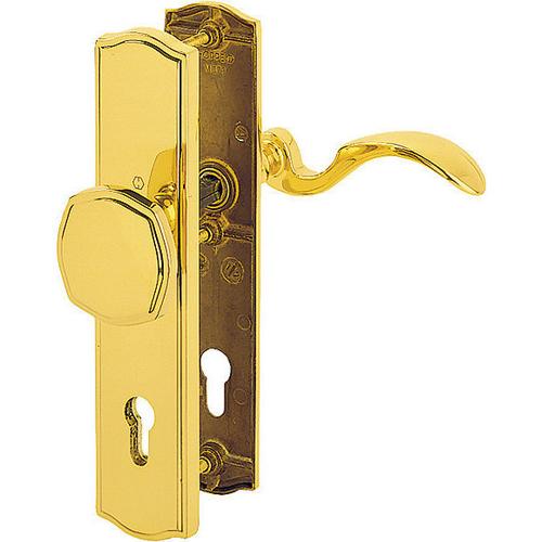 Hoppe HT-Schutz-Wechselgarnitur eckig PZ 10/92 DIN Links Messing Meran M57/371A/370/112SH F77-R Langschild TS 57-62mm Nr. 550111