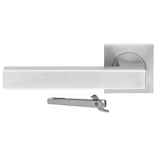 Karcher Halbgarnitur Seattle ER 46Q PZ Edelstahl matt DIN Links