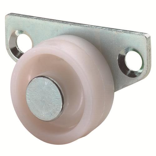 Bettkasten-Bockrolle Rad Ø 30mm Kunststoff Radb. 14mm BH 32mm mit Platte PG 52x24mm Tragkr. 40kg Nr. E45