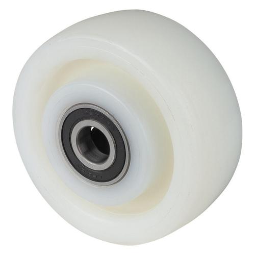 Rad Rad Ø 125mm Kunststoff weiß Radb. 50mm Nabenl. 60mm Kugellager Radk. Kunststoff Tragkr. 700kg Nr. B15.129