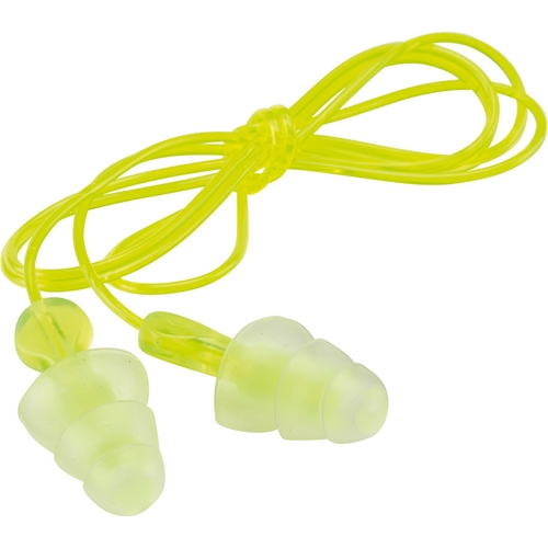 3M Gehörschutzstöpsel TriFlange mit Kordel (Box a 100 Paar)