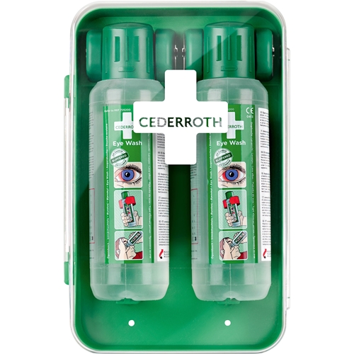 CEDERROTH Eye-Wash-Cabinet 2x500ml