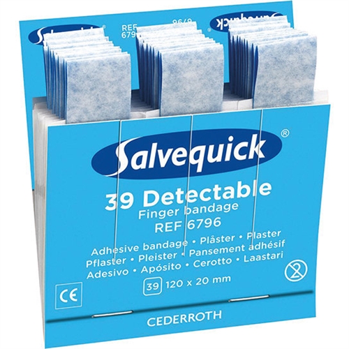 Holthaus Medical Salvequick Nachfüller 1x39 Pflaster detektierbar