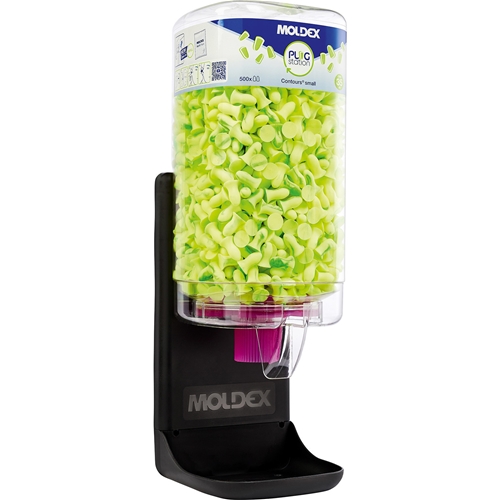 MOLDEX Gehörschutzstöpsel Spender 7453 inkl. 500 Paar Contours Gr. S o. WH
